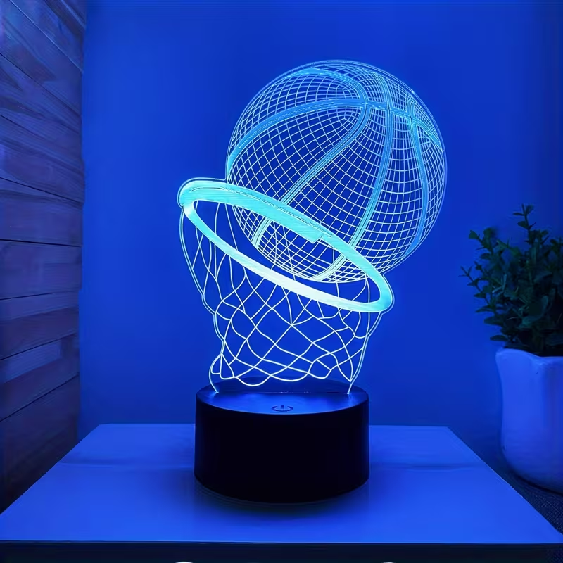 Basketball LED Lamp view 1